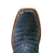 Ariat Women's Futurity Boon Navy Suede Caiman Belly Western Boot WOMEN - Footwear - Boots - Exotic Boots Ariat Footwear
