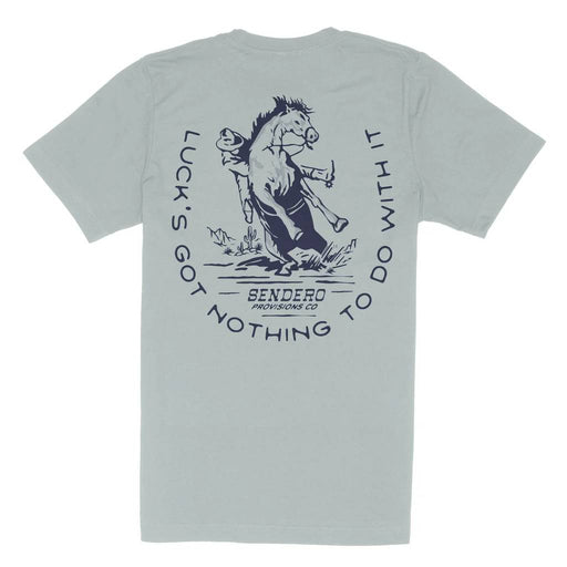 Sendero Provisions Men's No Luck Tee - Big Sky Blue MEN - Clothing - T-Shirts & Tanks Sendero Provisions Co