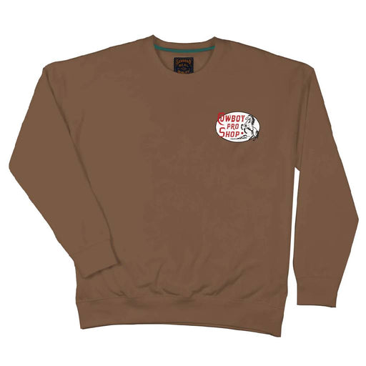 Sendero Provisions Men's Cowboy Pro Shop Sweatshirt - Light Brown MEN - Clothing - Pullovers & Hoodies Sendero Provisions Co