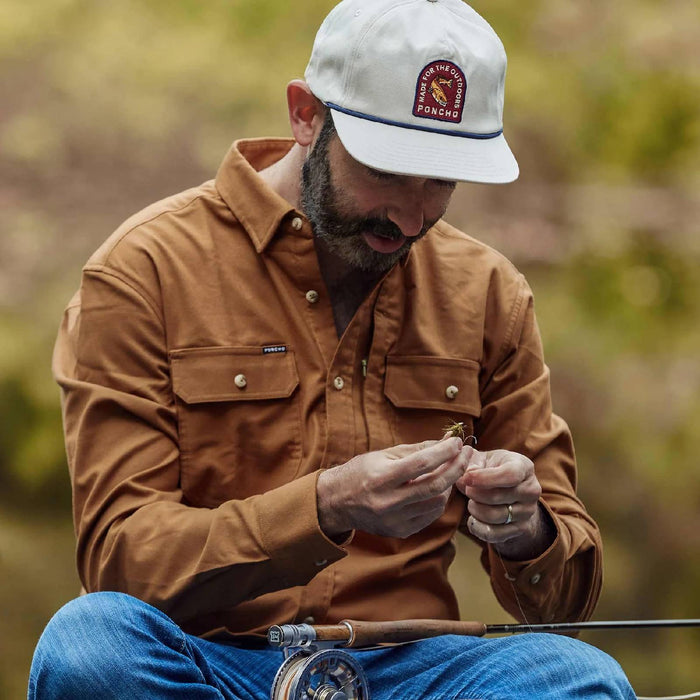 Poncho The Palo Duro Original Flannel Shirt MEN - Clothing - Shirts - Long Sleeve Poncho Outdoors