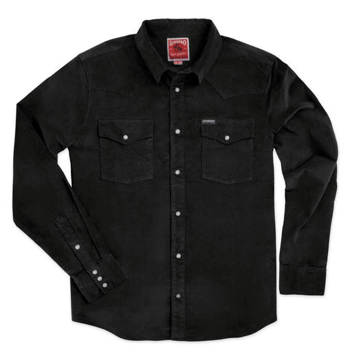 Sendero Provisions Men's The Wyatt Snap Shirt - Charcoal MEN - Clothing - Shirts - Long Sleeve Sendero Provisions Co