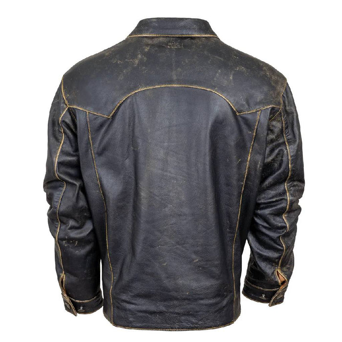 STS Ranchwear Men's Jesse James Leather Jacket