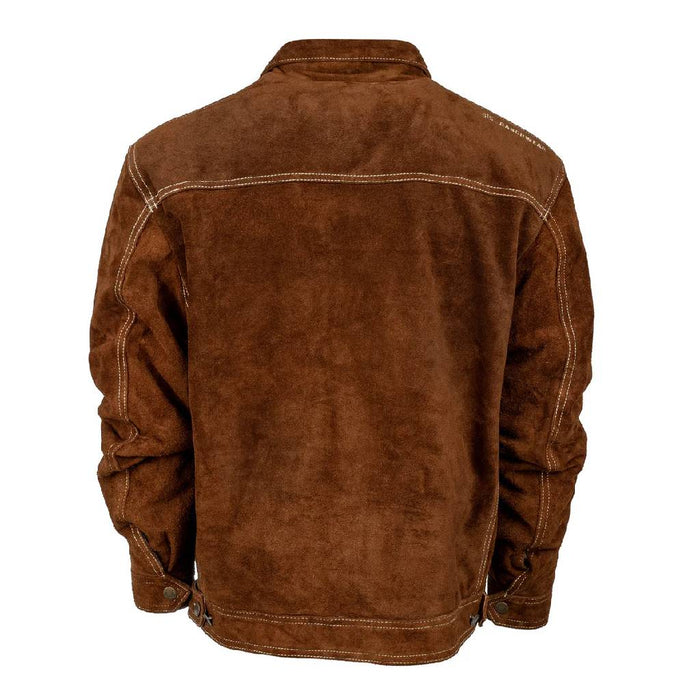 STS Ranchwear Men's Russell Genuine Reverse Top Grain Suede Jacket