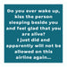 Kiss The Person Coaster HOME & GIFTS - Gifts Drinks On Me