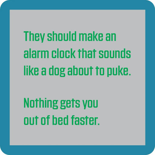 Alarm Clock Coaster HOME & GIFTS - Gifts Drinks On Me
