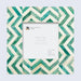 Zig Zag Herringbone Frame 4x4 - Green HOME & GIFTS - Home Decor - Decorative Accents Handicrafts Home