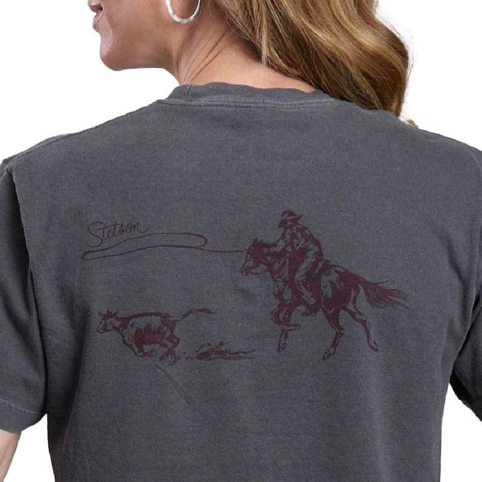 Stetson Women's Roping A Calf Tee