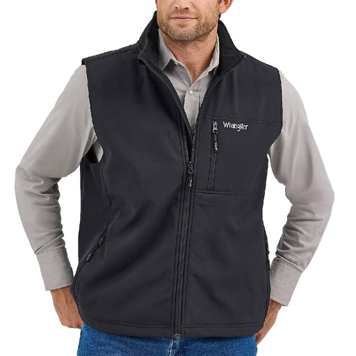 Wrangler Men's Western Trail Vest MEN - Clothing - Outerwear - Vests Wrangler