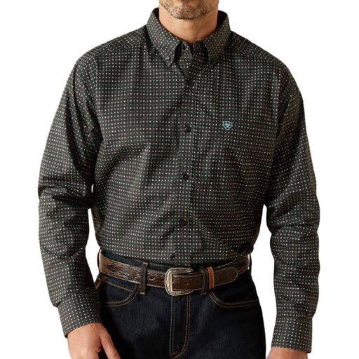 Ariat Men's Belmont Geo Print Button Down Shirt MEN - Clothing - Shirts - Long Sleeve Ariat Clothing
