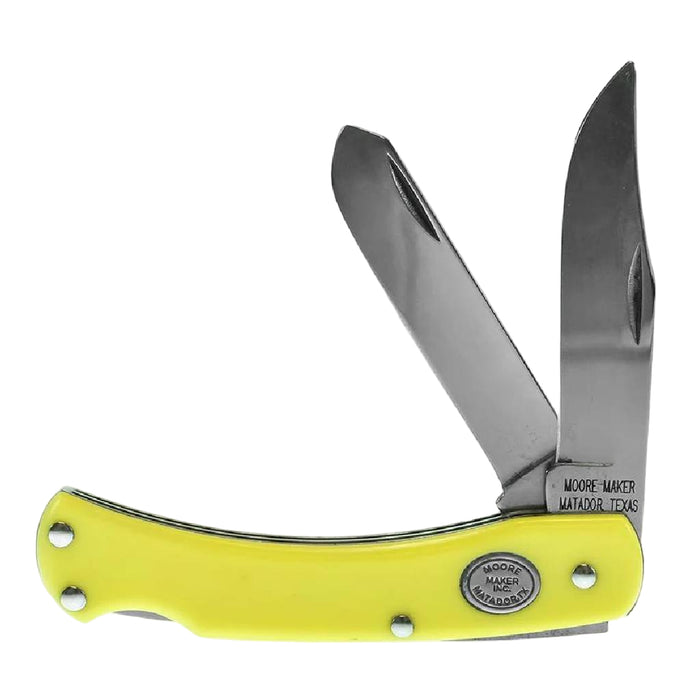 Moore Maker Double Lockback Trapper - 3-1/2" Knives Moore Maker