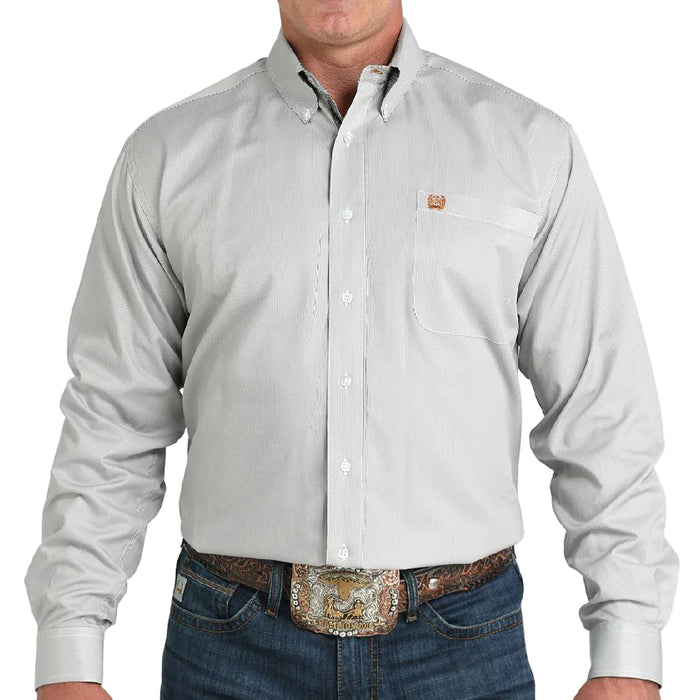 Cinch Men's Stripe Button Down Shirt MEN - Clothing - Shirts - Long Sleeve Cinch