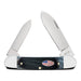 Case Canoe - Sawcut Jig Gray Bone - Stars & Stripes Shield Knives W.R. Case