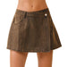 Front Wrap Denim Skort WOMEN - Clothing - Skirts TCEC