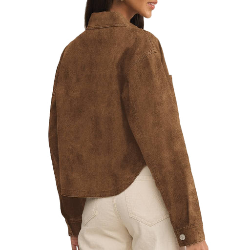 Z Supply All Day Cropped Suede Jacket WOMEN - Clothing - Outerwear - Jackets Z Supply