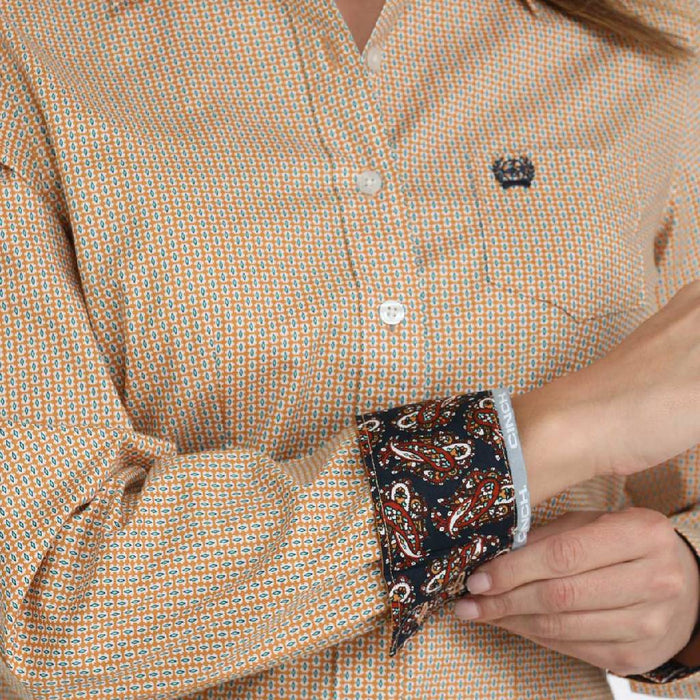Cinch Women's Geo Print Button Down Shirt