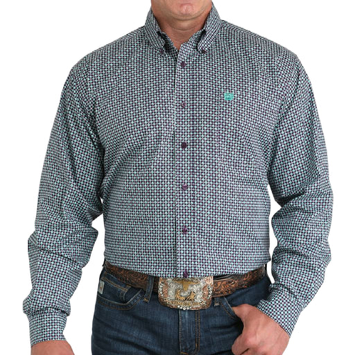 Cinch Men's Geo Print Button Down Shirt MEN - Clothing - Shirts - Long Sleeve Cinch