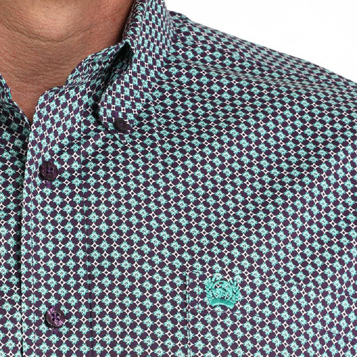 Cinch Men's Geo Print Button Down Shirt MEN - Clothing - Shirts - Long Sleeve Cinch