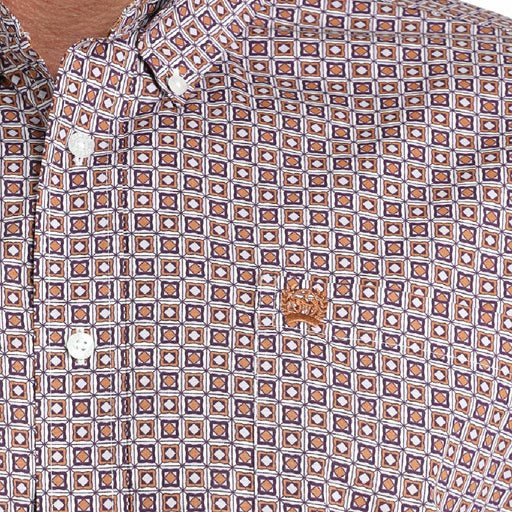 Cinch Men's Geo Print Button Down Shirt MEN - Clothing - Shirts - Long Sleeve Cinch