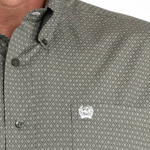 Cinch Men's Geo Print Button Down Shirt MEN - Clothing - Shirts - Long Sleeve Cinch
