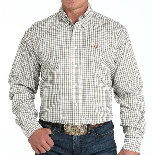 Cinch Men's Plaid Button Down Shirt MEN - Clothing - Shirts - Long Sleeve Cinch