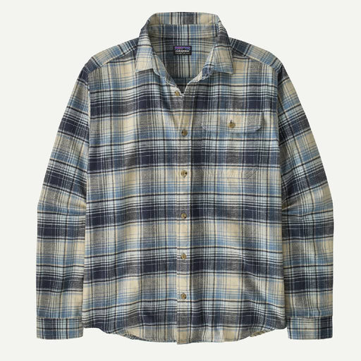 Patagonia Men's Lightweight Fjord Flannel - Foggy/Virtually Blue MEN - Clothing - Shirts - Long Sleeve Patagonia