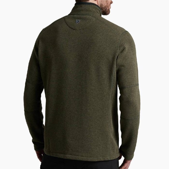 KÜHL Men's Revel 1/4 Zip Pullover - Moss Stone MEN - Clothing - Pullovers & Hoodies Kühl