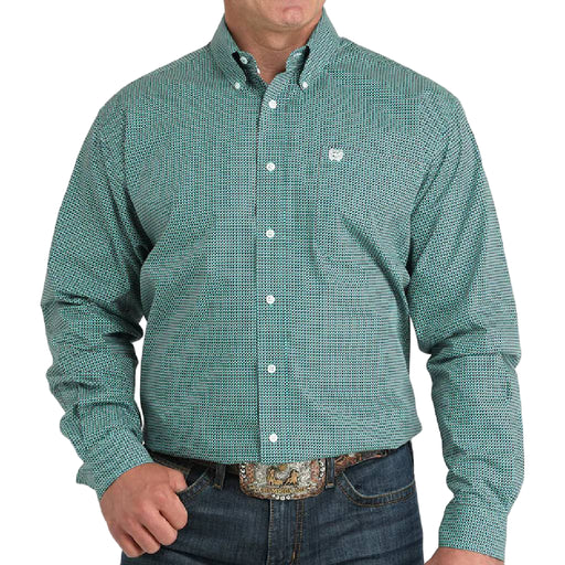 Cinch Men's Geo Print Button Down Shirt MEN - Clothing - Shirts - Long Sleeve Cinch