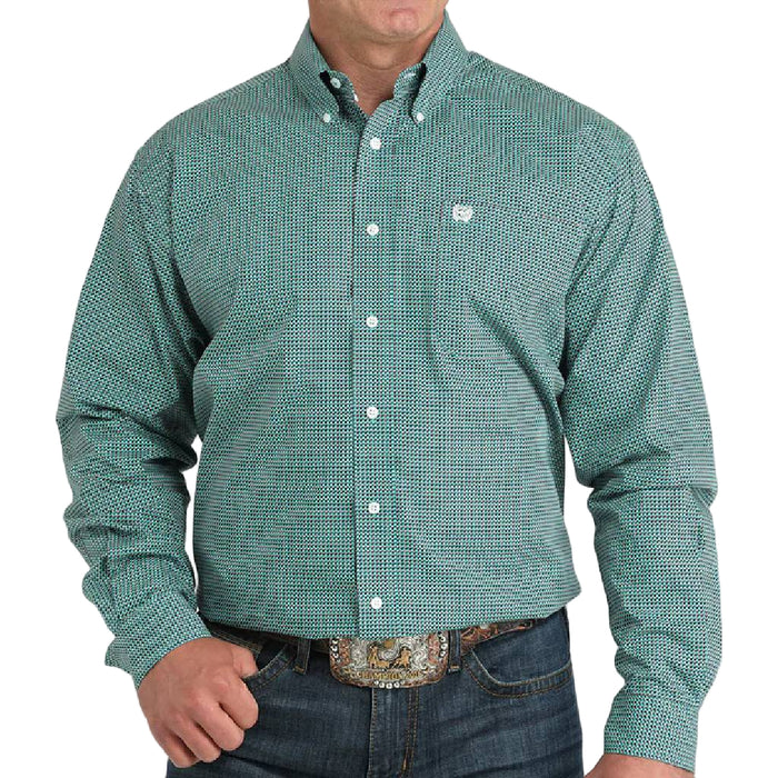 Cinch Men's Geo Print Button Down Shirt MEN - Clothing - Shirts - Long Sleeve Cinch
