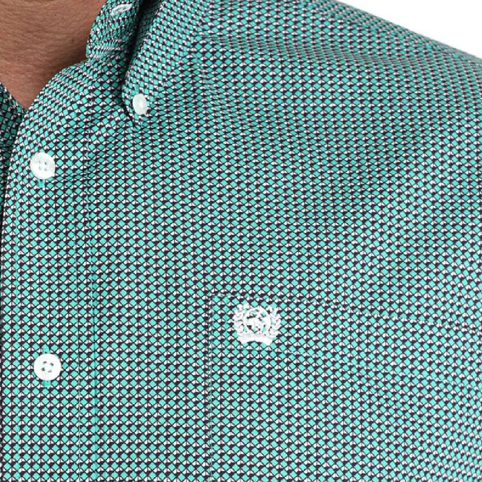 Cinch Men's Geo Print Button Down Shirt MEN - Clothing - Shirts - Long Sleeve Cinch
