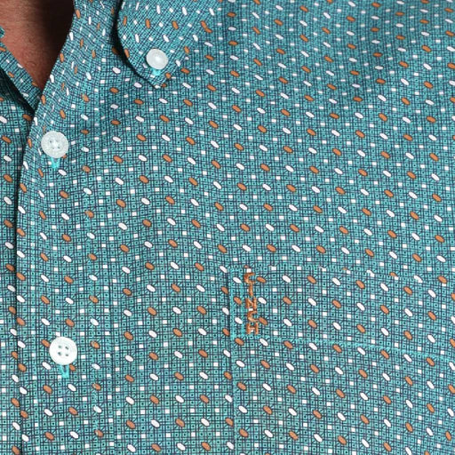 Cinch Men's Geo Print Button Down Shirt MEN - Clothing - Shirts - Long Sleeve Cinch