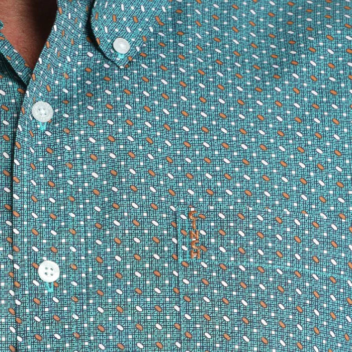 Cinch Men's Geo Print Button Down Shirt MEN - Clothing - Shirts - Long Sleeve Cinch