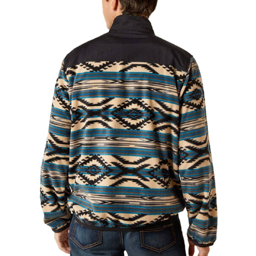 Ariat Men's 1/4 Zip Basic Fleece Sweater - Teal Southwest MEN - Clothing - Pullovers & Hoodies Ariat Clothing