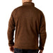 Ariat Men's 1/4 Zip Caldwell Logo Sweater - Carafe MEN - Clothing - Pullovers & Hoodies Ariat Clothing