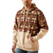 Ariat Men's Color Block Hoodie - Oatmeal Southwest MEN - Clothing - Pullovers & Hoodies Ariat Clothing