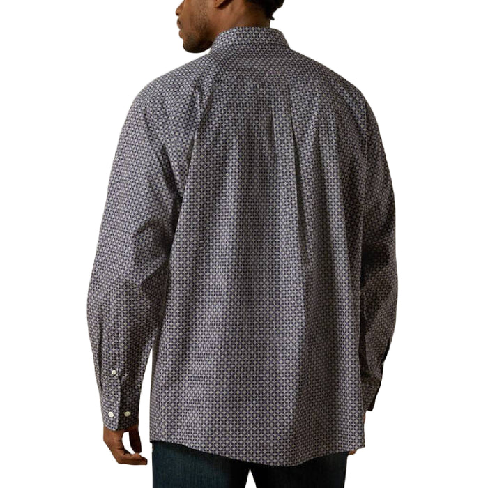 Ariat Men's Wrinkle Free Dale Classic Fit Geo Print Shirt MEN - Clothing - Shirts - Long Sleeve Ariat Clothing