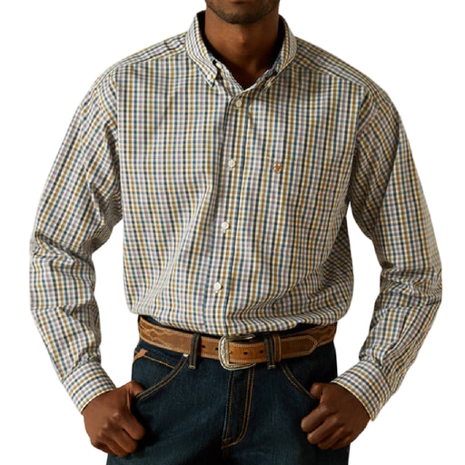 Ariat Men's Wrinkle Free Dusty Classic Fit Plaid Shirt MEN - Clothing - Shirts - Long Sleeve Ariat Clothing