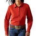 Ariat Women's Kirby Pro Button Down Shirt - Ketchup WOMEN - Clothing - Tops - Long Sleeved Ariat Clothing