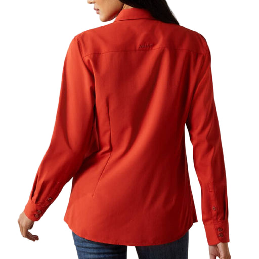 Ariat Women's Kirby Pro Button Down Shirt - Ketchup WOMEN - Clothing - Tops - Long Sleeved Ariat Clothing