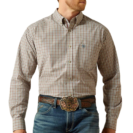 Ariat Men's Pro Series Trevor Classic Fit Plaid Button Down Shirt MEN - Clothing - Shirts - Long Sleeve Ariat Clothing
