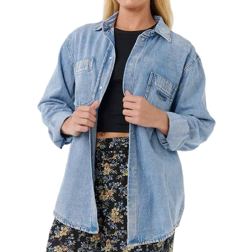 Rip Curl Women's Pacific Rider Denim Shirt WOMEN - Clothing - Tops - Long Sleeved Rip Curl