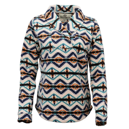 Outback Trading Women's Janet Pullover - Turquoise WOMEN - Clothing - Pullovers & Hoodies Outback Trading Co