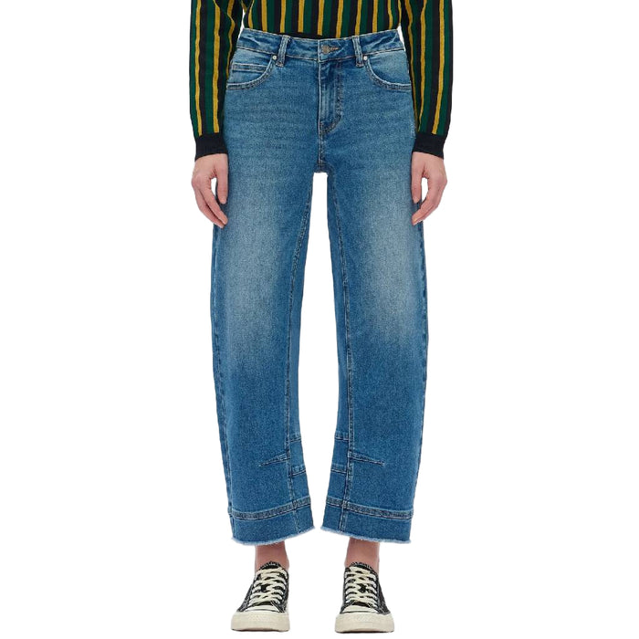 Bayeas Mid Rise Barrel Jean WOMEN - Clothing - Jeans Bayeas