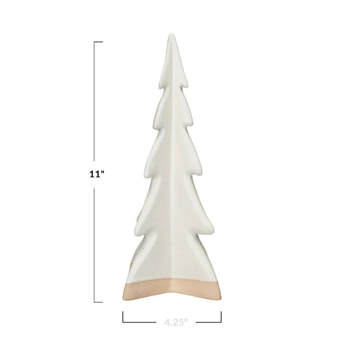 Stoneware Tree - Cream