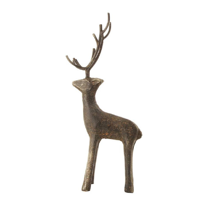 Cast Iron Standing Deer - Small