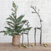 Cast Aluminum Reindeer Gunmetal Silver HOME & GIFTS - Home Decor - Seasonal Decor Creative Co-Op