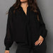 Rae Collar Tie Top WOMEN - Clothing - Tops - Long Sleeved RD International