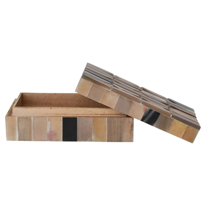 Handmade Natural Horn & MDF Box