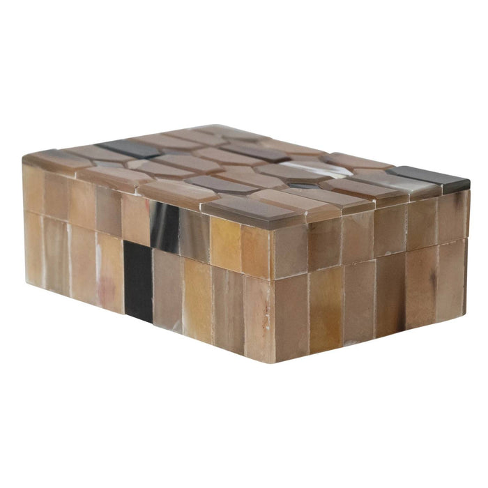 Handmade Natural Horn & MDF Box