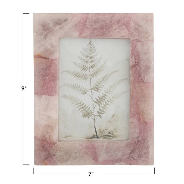 Pink Agate Frame