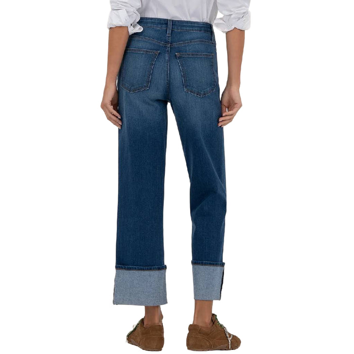 Kut Sienna High Rise Straight Leg Jean